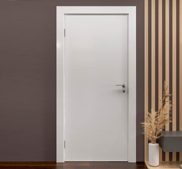 porta externa branca